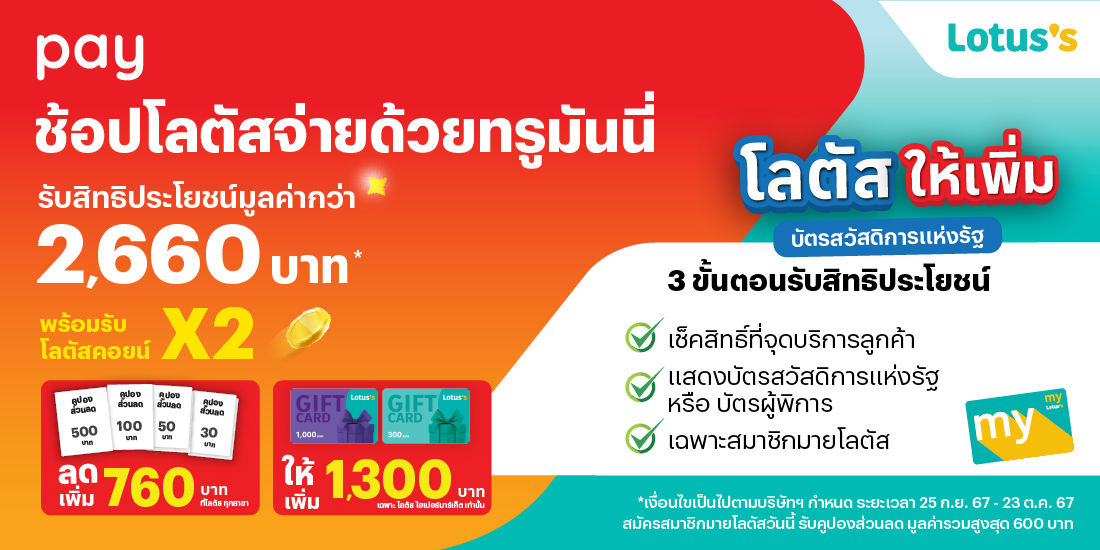 โปรโมชันทรูมันนี่