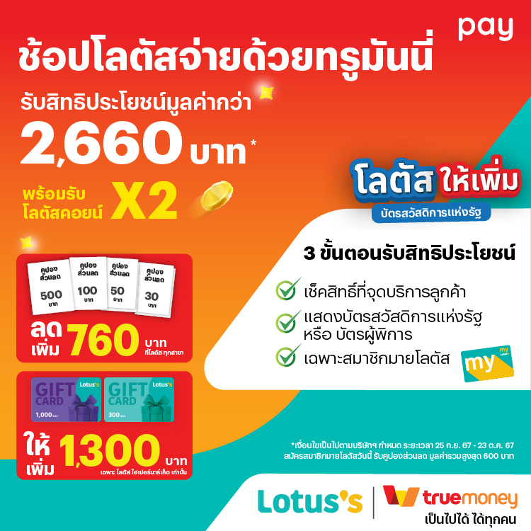 โปรโมชันทรูมันนี่