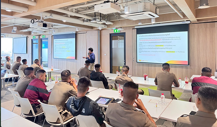 TrueMoney ต้อนรับ โรงเรียนนายร้อยตำรวจร่วมฟังบรรยายและแชร์ประสบการณ์ใช้ AI ต้านภัยมิจ