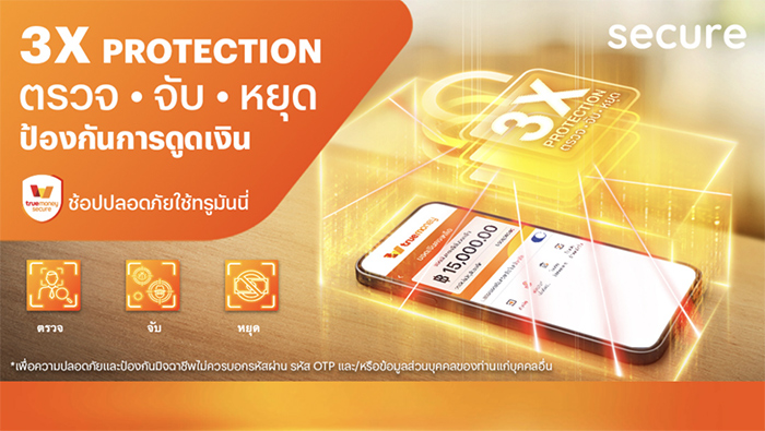แอสเซนด์ มันนี่ โดย ทรูมันนี่ จับมือตำรวจไซเบอร์ร่วมสร้างสังคมดิจิทัลปลอดภัย เปิดตัวแคมเปญ “รีบโอน โจรยิ้ม”