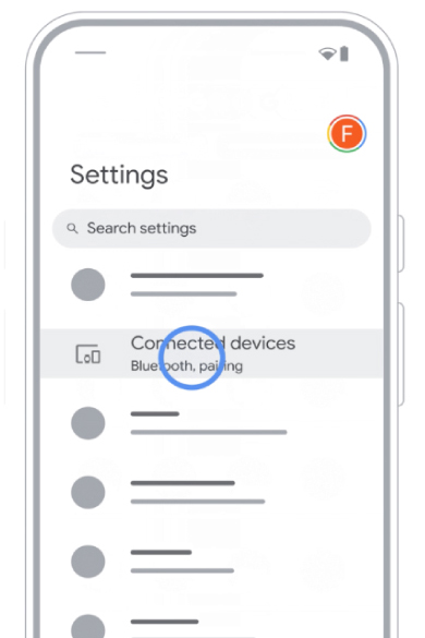 2. คลิกที่ <b>Connected Device</b>