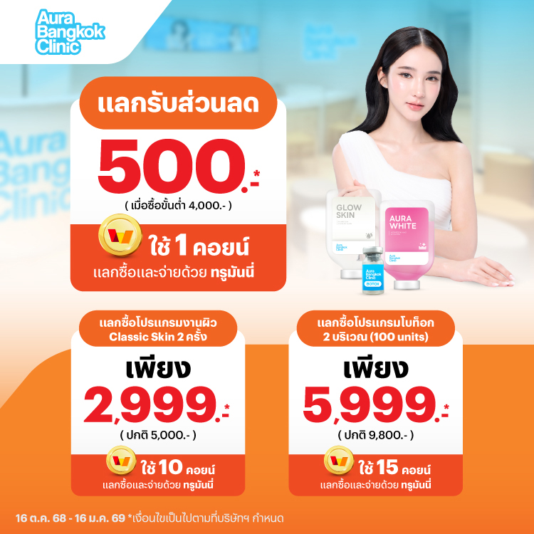 AuraBangkok-clinic-paynext-extra-promotion-91-banner-20251014-750×750-1 โปรโมชันทรูมันนี่